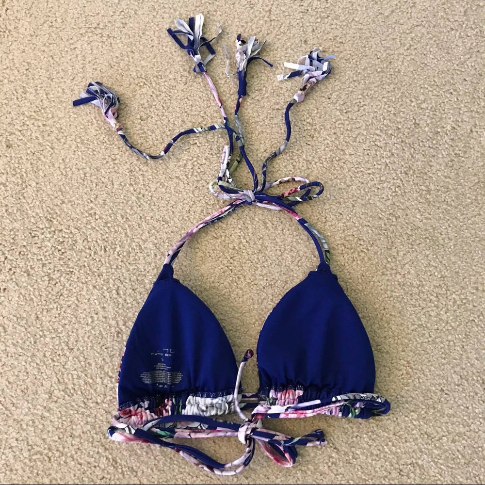 🆕🔥RACHEAL ROY:VERY CUTE-BLUE&FLORAL CHEEKINY 👙SNICH  BOTTOMS TO MAKE BOOTYPOP - Picture 12 of 14